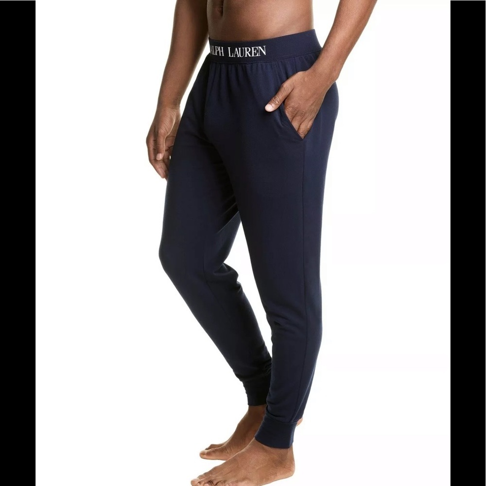 NWT Polo Ralph Lauren Men's Terry Jogger Sleep Pants Plus